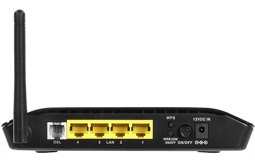 זה מתחבר מודם או נתב ADSL שדרכו התקני רשת ביתית גישה לאינטרנט